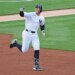 Aaron Judge (99) 2-run home run during the first inning when the New York Yankees played the Baltimore Orioles Monday, May 4, 2026 at Yankee Stadium in the Bronx, NY.