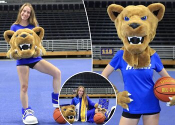 Allison Reid lived double life at Hofstra as cross country runner, mascot