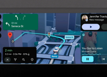 Google Maps’ new Immersive Navigation.