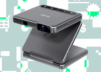 Aurzen’s teeny tiny tri-fold projector is on sale for 40 percent off