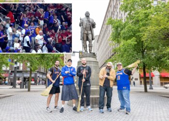 Bargain-hunting Knicks fans invade Cleveland on eve of Game 4 of NBA conference finals