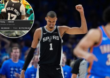 Bettor wins $1.7M parlay after Spurs Game 7 victory: "All you gotta do is believe"