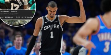 Bettor wins $1.7M parlay after Spurs Game 7 victory: "All you gotta do is believe"