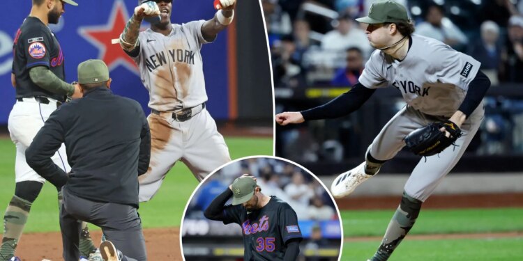 Cam Schlittler, Yankees overpower Mets in first game of Subway Series