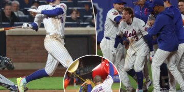 Carson Benge's walk-off hit in 10th propels Mets past Tigers