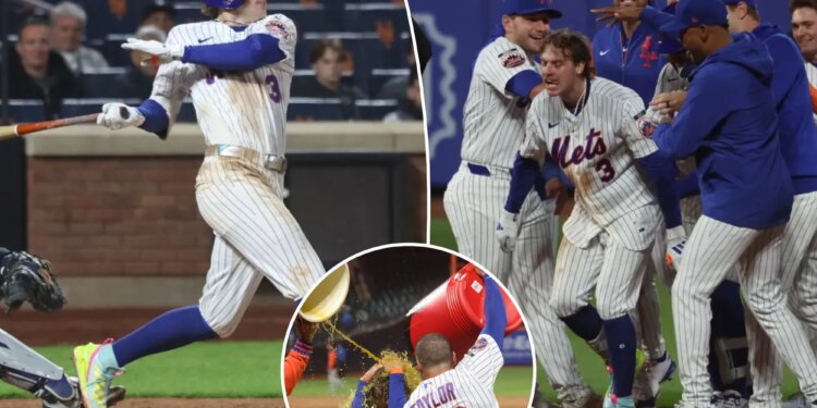 Carson Benge's walk-off hit in 10th propels Mets past Tigers