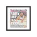 Framed New York Post front page with the headline "PARTY LIKE IT'S 1999!" and a photo of a Knicks player, with text "Knicks sweep Cavs for 1st trip to NBA Finals in 27 years."