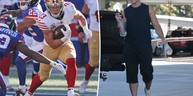 Christian McCaffrey unveils wild new training technique