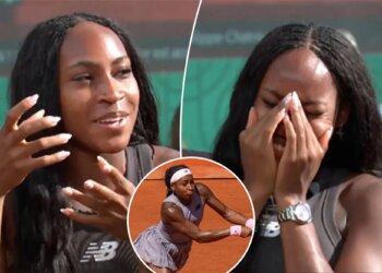 Coco Gauff in car crash on way to French Open that left vehicle ‘not drivable’