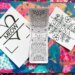 I made both personalized stickers and bookmarks and eventually got back into a creative flow. I even painted the canvases underneath.