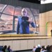 Google DeepMind CEO Demis Hassabis on stage during the Google I/O 2026 keynote