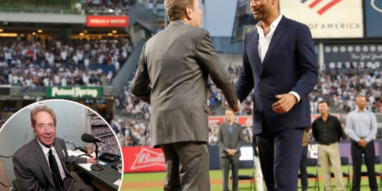 Derek Jeter pays tribute to John Sterling after Yankees broadcaster's death