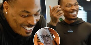Derwin James brings 75-year-old fan to tears with surprise call