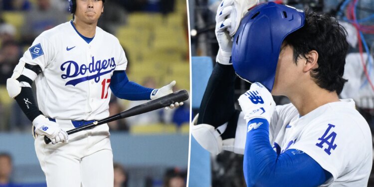 Dodgers need to rest slumping Shohei Ohtani