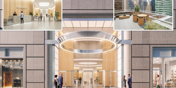 Durst Organization's 114 West 47th St. getting a glossy new look