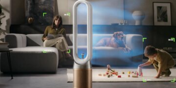 Dyson put a camera on its purifier so fresh air can follow you around