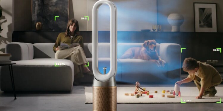 Dyson put a camera on its purifier so fresh air can follow you around
