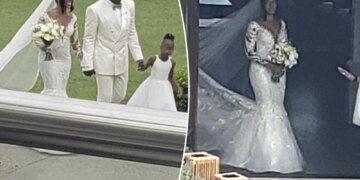 Eagles star AJ Brown marries Kelsey Riley in lavish Laguna Beach wedding