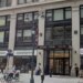 Exterior view of Seven Penn Plaza in New York City with Sweetgreen and Oakberry storefronts.