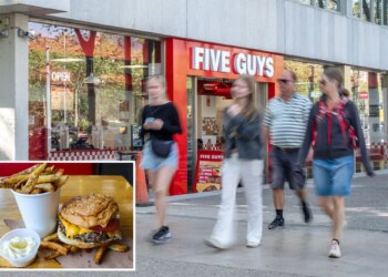 Five Guys closing multiple California stores amid financial woes