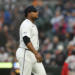 Tigers starter Framber Valdez reacts after being ejected on May 5, 2026.
