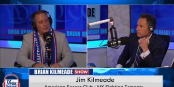 American Soccer Club NY GM Jim Kilmeade (left)
