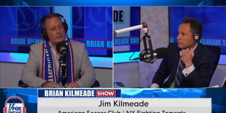 American Soccer Club NY GM Jim Kilmeade (left)
