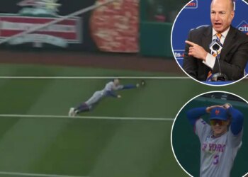 Gary Cohen breaks out SAT word to describe Carson Benge's Mets catch
