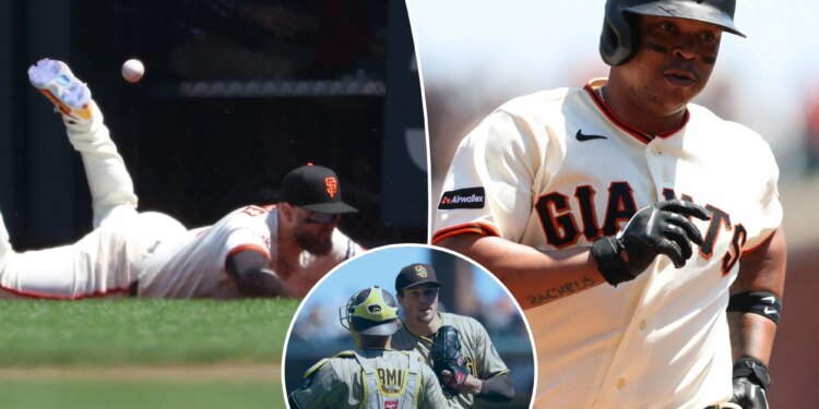 Giants fall furthest below .500 since 2019 after series loss to Padres