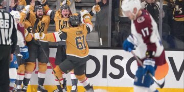 Golden Knights move one win from latest Stanley Cup Final