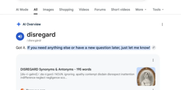 Google’s AI search is so broken it can ‘disregard’ what you’re looking for