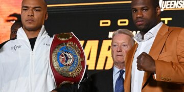 How to watch Wardley-Dubois WBO Heavyweight title: Time, full card