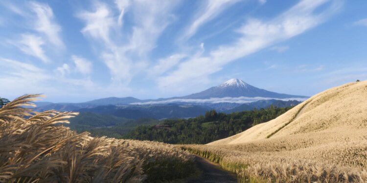 A screenshot from the video game Forza Horizon 6.