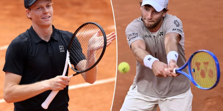 Italian Open 2026: How to watch Jannik Sinner-Casper Ruud men's final for free