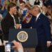 Jaxson Dart, Giants get reminder about politics mixing with sports