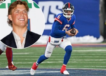 Jaxson Dart sees a 'violent' future for Giants under John Harbaugh