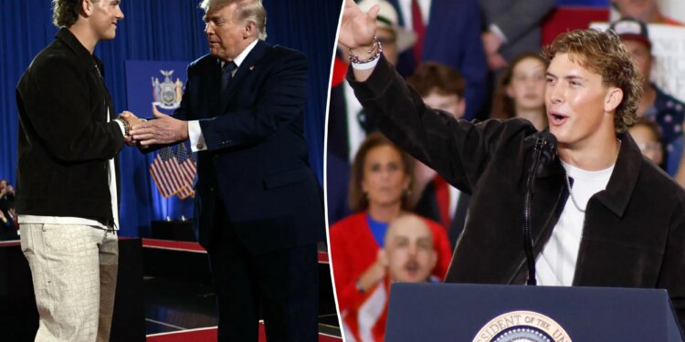 Jaxson Dart's Trump rally decision was a messy Giants reminder