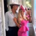 New York Giants quarterback Jaxson Dart and his girlfriend Marissa Ayers at the 2026 Kentucky Derby.