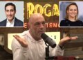 Joe Rogan rips ex-JPMorgan banker Chirayu Rana over 'fake' sex harassment claims against Lorna Hajdini: 'horniest guy ever'
