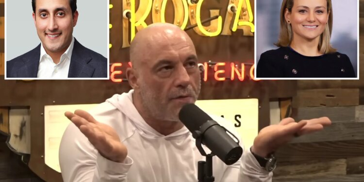Joe Rogan rips ex-JPMorgan banker Chirayu Rana over 'fake' sex harassment claims against Lorna Hajdini: 'horniest guy ever'