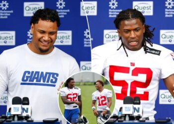 John Harbaugh gets a first taste of building his Giants bully