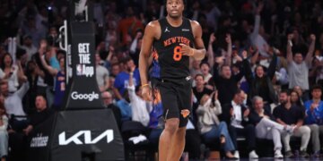 OG Anunoby has been working his way back from an injury.