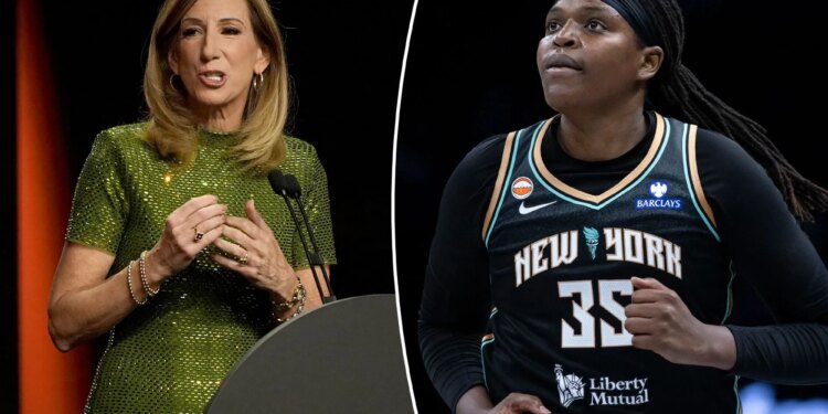 Liberty respond to Cathy Engelbert 'emotional' jab on WNBA housing