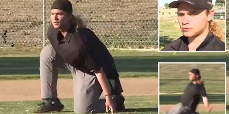 Little League umpire goes viral for insane antics on the field