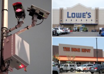 Lowe’s, Home Depot could start spying on you using license plate readers