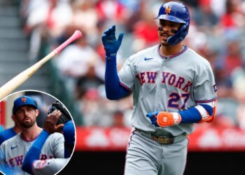 Mark Vientos homers twice versus Angels to give Mets rare series win