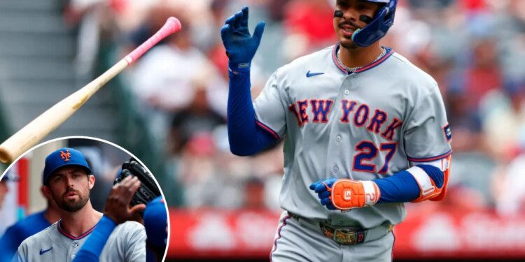 Mark Vientos homers twice versus Angels to give Mets rare series win