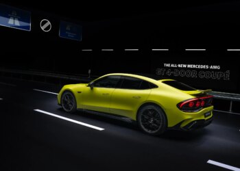 Mercedes’ electric AMG GT 4-door coupe can go 0-60 in 2 seconds