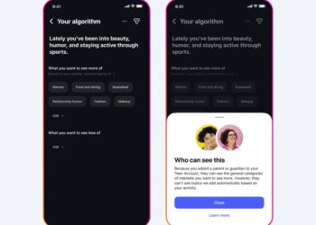Meta will tell parents when their teens add new interests to their Instagram algorithm