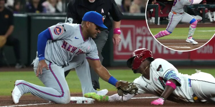 Mets' no-show offense, brutal defense sink them in loss to Diamondbacks